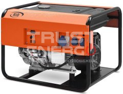 Бензиновый генератор RID RH 9540 AE с АВР Открытая на раме Honda GX630 trustenergo.ru
