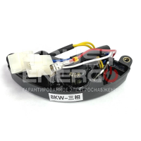AVR 7-8 кВт, 8 проводов, автоматический регулятор напряжения (3-фазы)